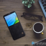 کیف چرمی نیلکین Nillkin Qin Leather Case Xiaomi Redmi Note 5 Pro