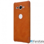 کیف چرمی نیلکین Nillkin Qin Leather Case Sony Xperia XZ2 Compact