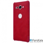 کیف چرمی نیلکین Nillkin Qin Leather Case Sony Xperia XZ2 Compact