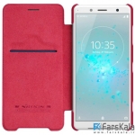 کیف چرمی نیلکین Nillkin Qin Leather Case Sony Xperia XZ2 Compact