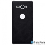 کیف چرمی نیلکین Nillkin Qin Leather Case Sony Xperia XZ2 Compact