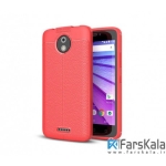 قاب ژله ای طرح چرم Auto Focus Jelly Case Motorola Moto C