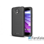 قاب ژله ای طرح چرم Auto Focus Jelly Case Motorola Moto C