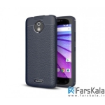 قاب ژله ای طرح چرم Auto Focus Jelly Case Motorola Moto C