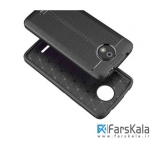 قاب ژله ای طرح چرم Auto Focus Jelly Case Motorola Moto C