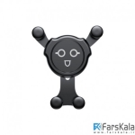پایه نگهدارنده گوشی بیسوس Baseus Emoticon Gravity Car Mount