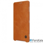 کیف چرمی نیلکین Nillkin Qin Leather Case Sony Xperia XZ2