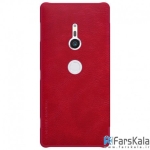 کیف چرمی نیلکین Nillkin Qin Leather Case Sony Xperia XZ2