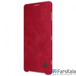 کیف چرمی نیلکین Nillkin Qin Leather Case Sony Xperia XZ2