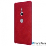 کیف چرمی نیلکین Nillkin Qin Leather Case Sony Xperia XZ2