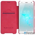 کیف چرمی نیلکین Nillkin Qin Leather Case Sony Xperia XZ2