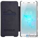 کیف چرمی نیلکین Nillkin Qin Leather Case Sony Xperia XZ2