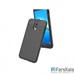 قاب ژله ای طرح چرم Auto Focus Jelly Case Samsung Galaxy C7 2017