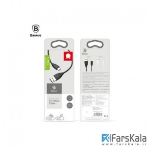کابل میکرو یو اس بی شارژ و انتقال داده Baseus Small Pretty Waist Micro USB Cable