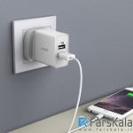 شارژر دیواری دو پورت انکر Anker 24w 2-port usb charger
