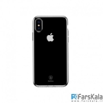 قاب ژله ای آیفون X مدل Baseus Simple Series TPU