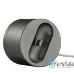 داک شارژ سریع بی سیم ایرپاد Coteetci Aluminum alloy Wireless Bluetooth Headset Charger