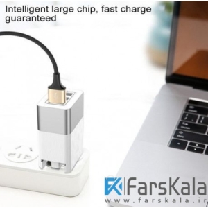 شارژر دیواری 3 پورت سریع بیسوس Baseus Duke 3USB Smart Quick Charger