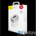 شارژر دیواری 3 پورت سریع بیسوس Baseus Duke 3USB Smart Quick Charger