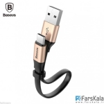 کابل  شارژ و انتقال داده بیسوس Baseus Nimble Type-C Transfer Data Synchronization Charging Cord 23cm