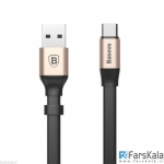 کابل  شارژ و انتقال داده بیسوس Baseus Nimble Type-C Transfer Data Synchronization Charging Cord 23cm