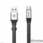 کابل  شارژ و انتقال داده بیسوس Baseus Nimble Type-C Transfer Data Synchronization Charging Cord 23cm