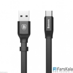 کابل  شارژ و انتقال داده بیسوس Baseus Nimble Type-C Transfer Data Synchronization Charging Cord 23cm