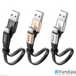 کابل  شارژ و انتقال داده بیسوس Baseus Nimble Type-C Transfer Data Synchronization Charging Cord 23cm