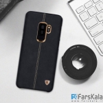 قاب محافظ چرمی نیلکین Nillkin Englon Samsung Galaxy S9 Plus
