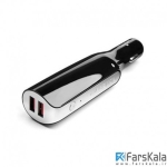 پاور بانک و شارژر فندکی توتو TOTU Power Bank And Car Charger CC011 2800mAh