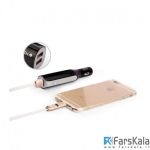 پاور بانک و شارژر فندکی توتو TOTU Power Bank And Car Charger CC011 2800mAh