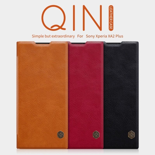 کیف چرمی نیلکین Qin Case Sony Xperia XA2 Plus
