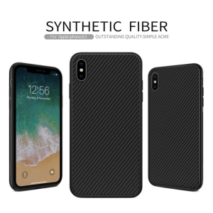 قاب محافظ فیبر Nillkin Synthetic Fiber Case Apple iPhone XS Max
