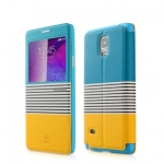 کیف چرمی Baseus-EDEN برای گوشی Samsung Galaxy Note 4