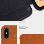 کیف چرمی نیلکین Nillkin Qin Case Apple iPhone XS Max