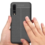 قاب ژله ای طرح چرم Auto Focus Jelly Case Huawei P20 Pro