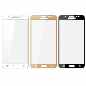 محافظ صفحه نمایش تمام چسب با پوشش کامل Samsung Galaxy J7 Duo