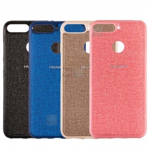 قاب محافظ طرح پارچه ای Protective Cover Huawei Honor 7C / Enjoy 8