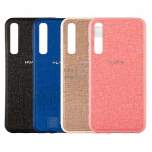 قاب محافظ طرح پارچه ای Protective Cover Huawei P20 Pro