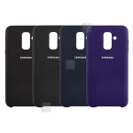 قاب محافظ رنگی سیلیکونی Silicone Cover Samsung Galaxy A6 plus 2018