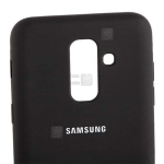 قاب محافظ رنگی سیلیکونی Silicone Cover Samsung Galaxy A6 plus 2018