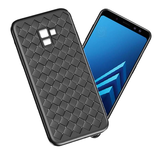 قاب ژله ای طرح چرم حصیری Samsung Galaxy A8 Plus 2018