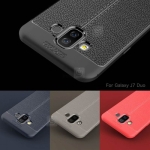 قاب ژله ای طرح چرم Auto Focus Jelly Case Samsung Galaxy J7 Duo
