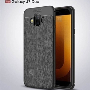 قاب ژله ای طرح چرم Auto Focus Jelly Case Samsung Galaxy J7 Duo