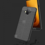 قاب ژله ای طرح چرم Auto Focus Jelly Case Samsung Galaxy J7 Duo