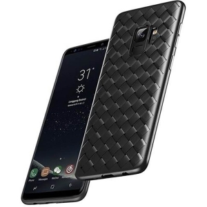 قاب طرح چرم بیسوس سامسونگ Baseus BV Weaving Samsung Galaxy S9