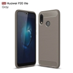 قاب محافظ ژله ای هوآوی Carbon Fibre Case Huawei P20 Lite