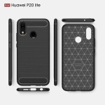 قاب محافظ ژله ای هوآوی Carbon Fibre Case Huawei P20 Lite