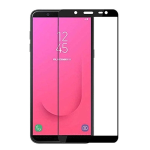 گلس فول چسب بوف Full BUFF Glass Samsung Galaxy J8 2018