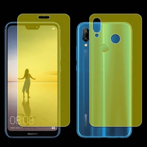 برچسب محافظ نانو تمام صفحه پشت و رو مناسب Huawei P20 Lite 2 In 1 Protector